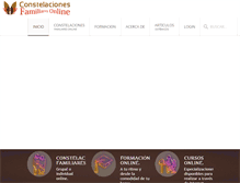 Tablet Screenshot of constelacionesfamiliaresonline.com